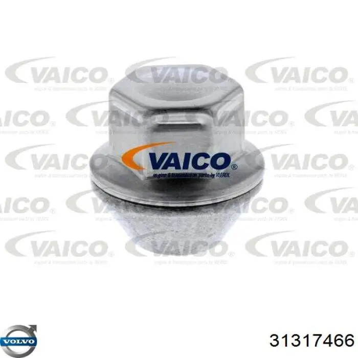 31317466 Volvo Гайка колеса