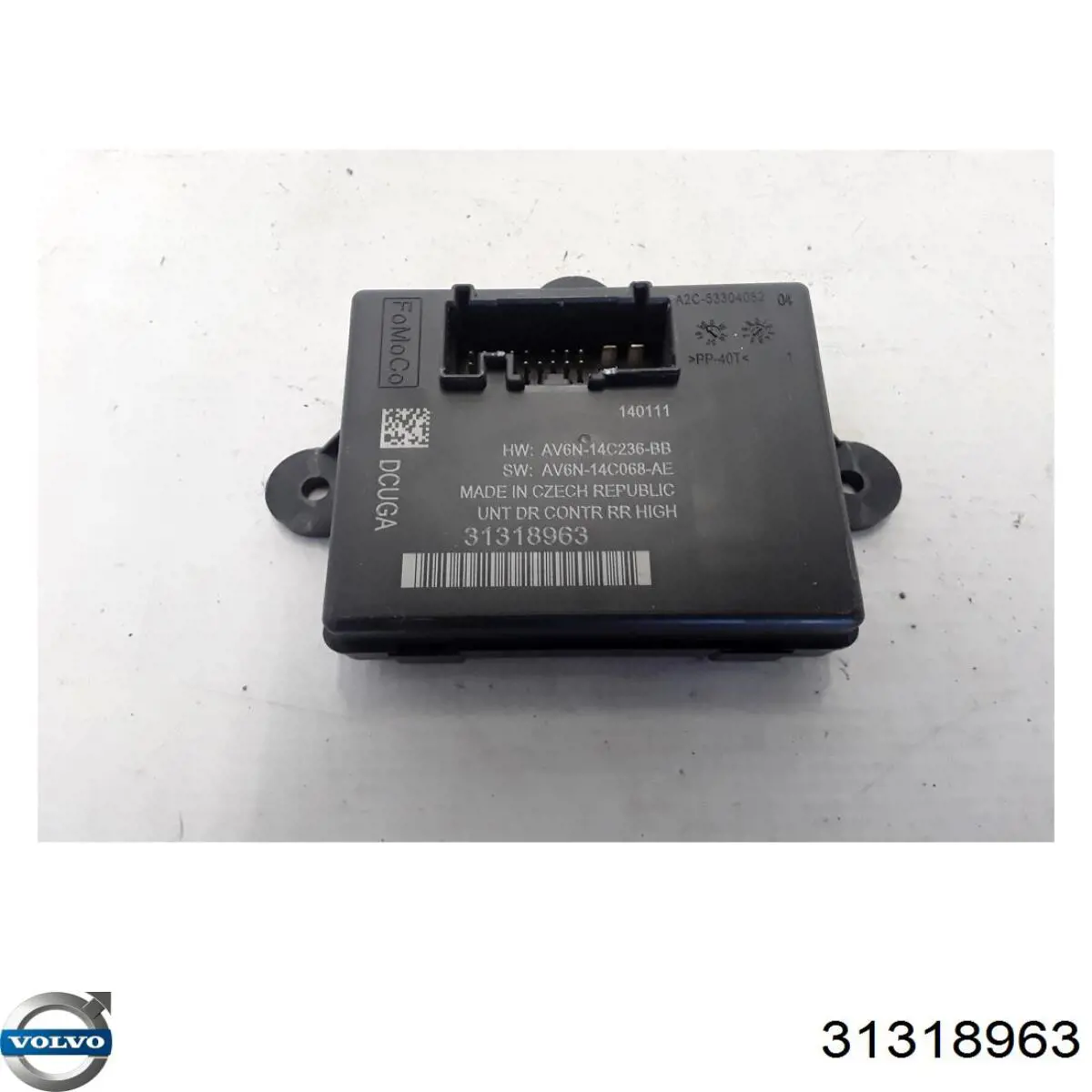 Купить 31318963 Volvo Блок комфорта задней двери