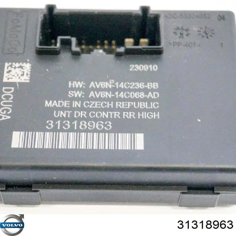 31318963 Volvo Блок комфорта задней двери
