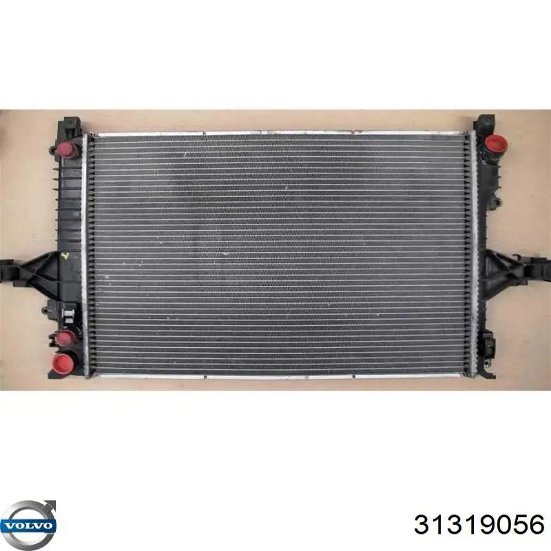 Радиатор охлаждения двигателя Volvo 31319056 цена, от 91.22 USD
