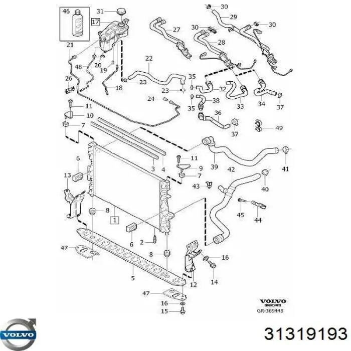  Volvo 31319193 цена, от 68.49 USD