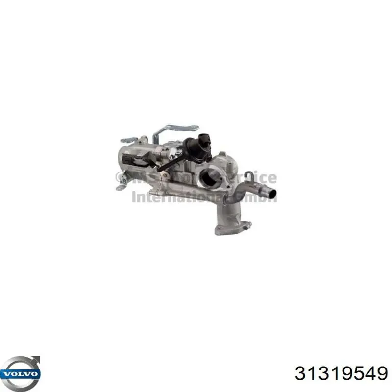 Радиатор системы EGR 31319549 Volvo