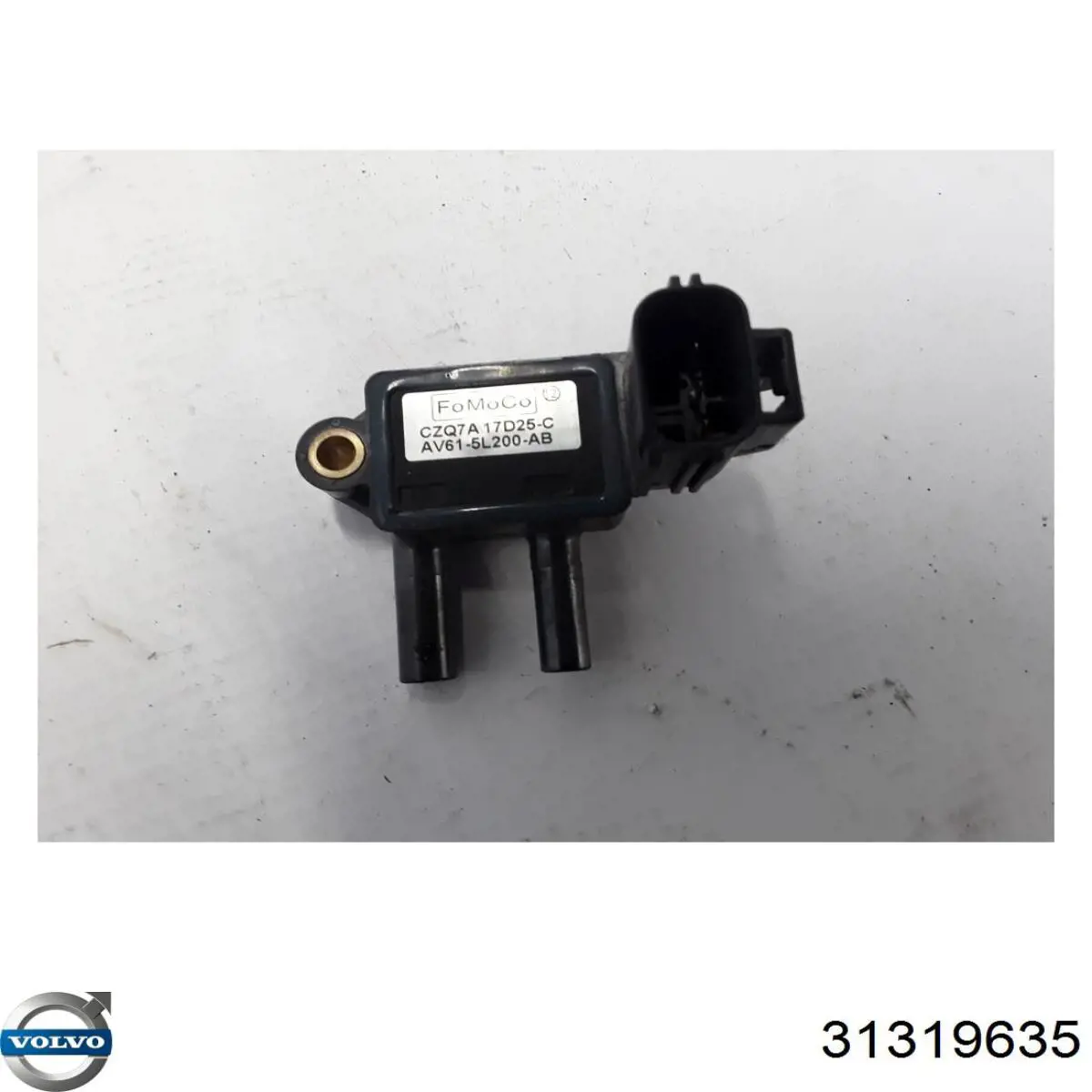Датчик давления выхлопных газов Volvo 31319635 цена, от 23.50 USD