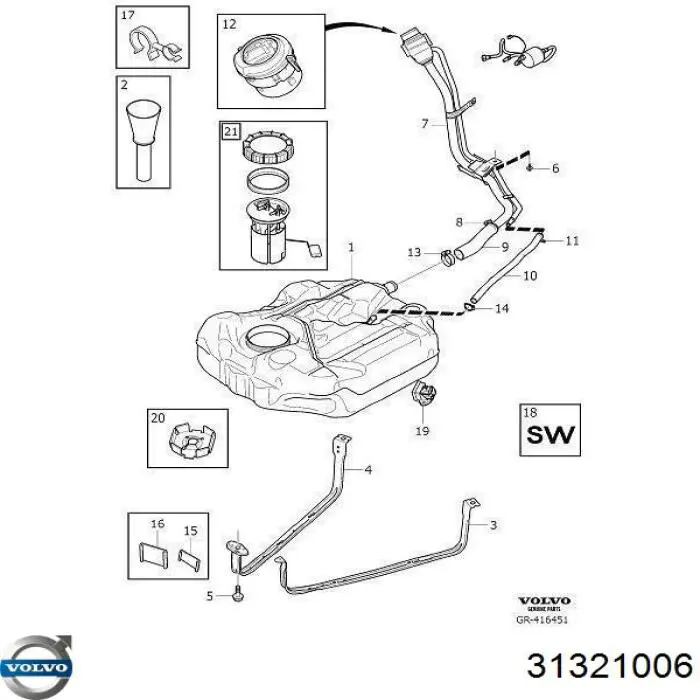  31321006 Volvo