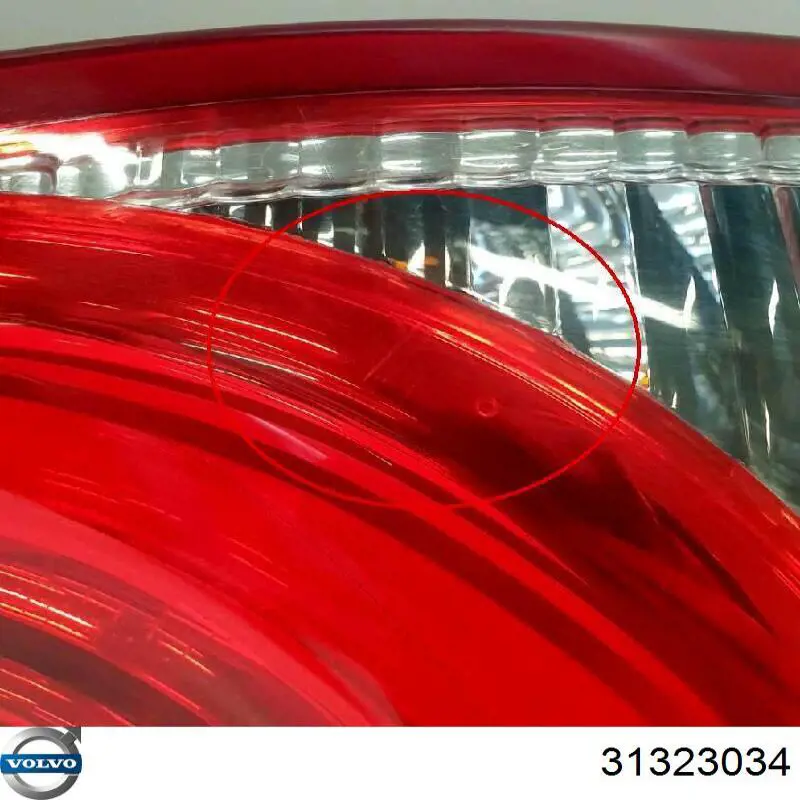 Фонарь задний левый 31323034 Volvo