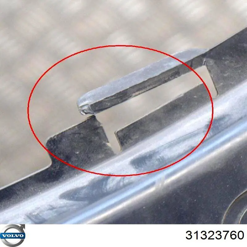 Абсорбер переднего бампера 31323760 Volvo