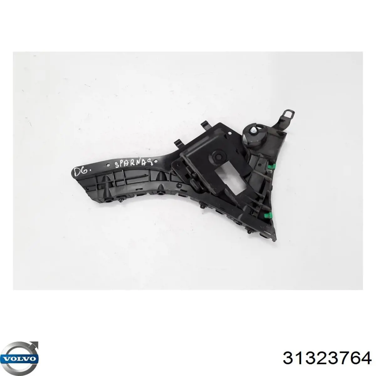 Кронштейн бампера заднего, внешний правый Volvo 31323764