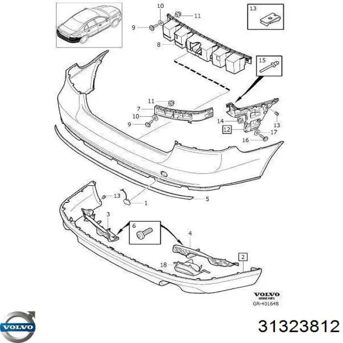  Volvo 31323812 цена, от 141.63 USD