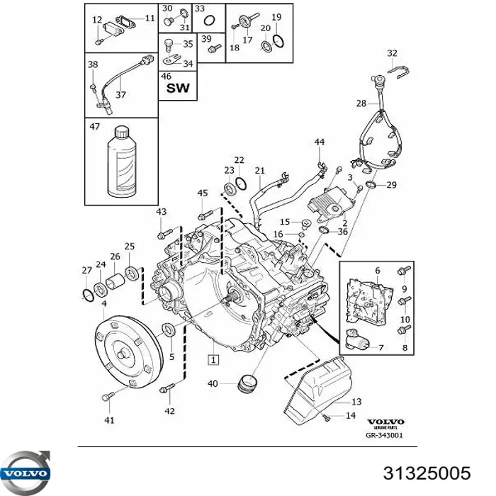 Купить 31325005 Volvo 