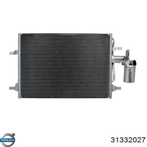 31332027 Volvo радиатор кондиционера