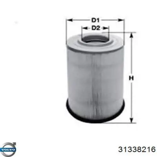 Элемент воздушного фильтра Volvo 31338216 цена, от 11.25 USD