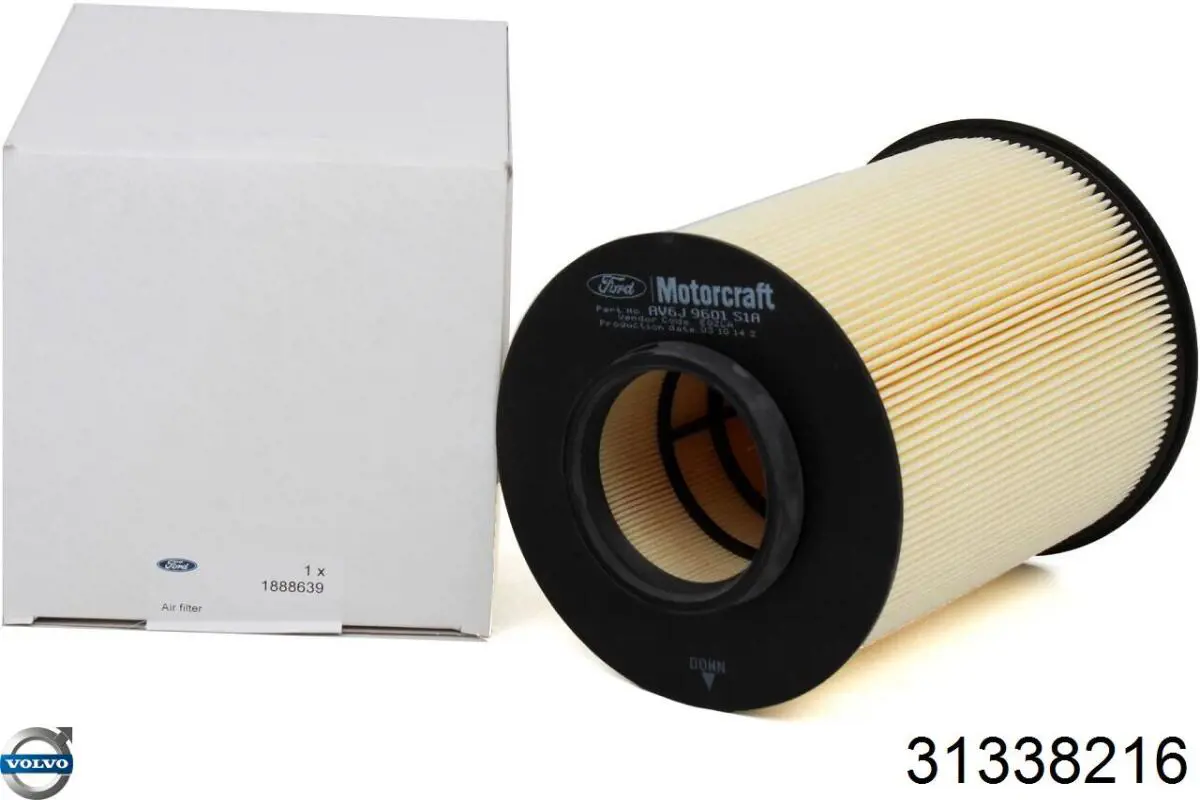 Воздушный фильтр 31338216 Volvo