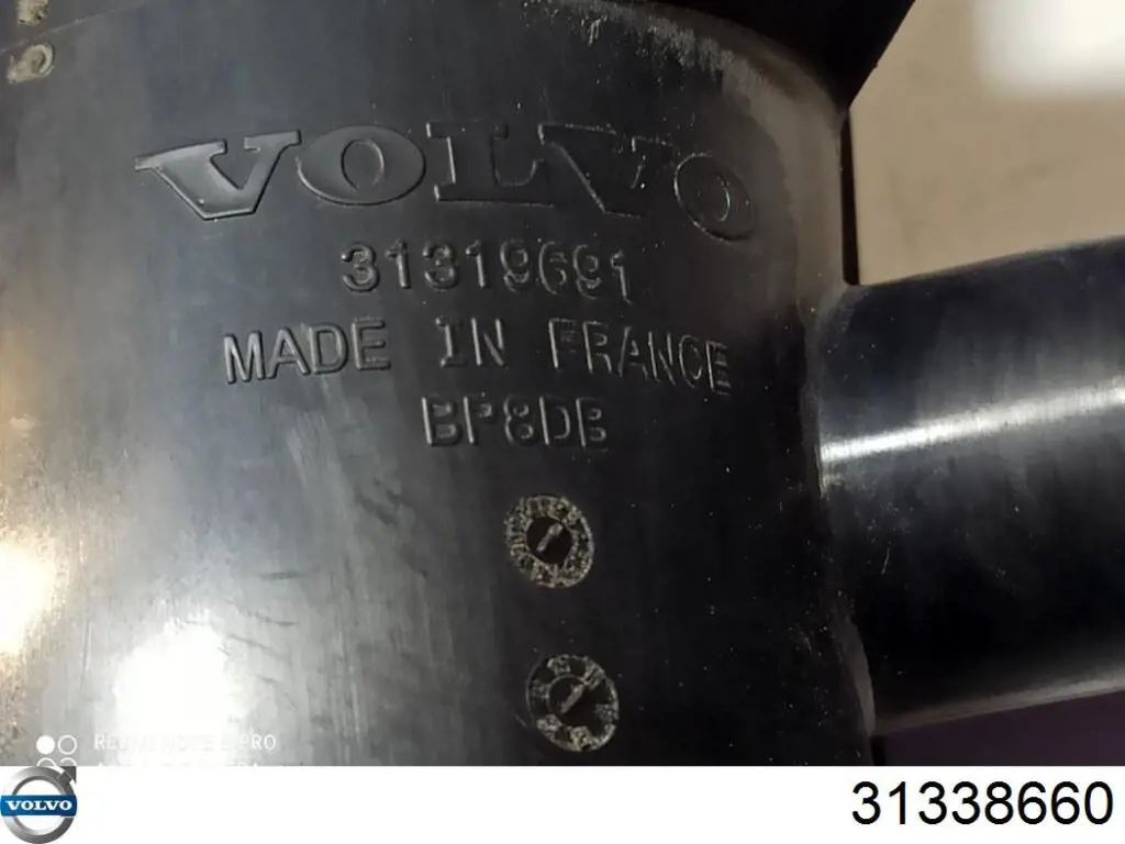 Патрубок воздушный, вход воздушного фильтра Volvo 31319691 цена, от 76.10 USD