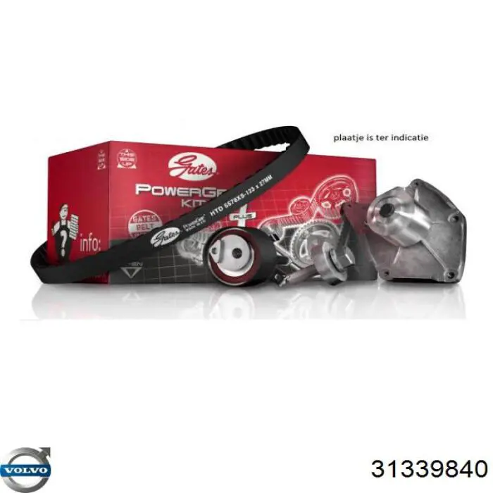 Комплект ГРМ 31339840 Volvo