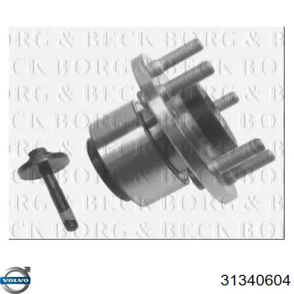 31340604 Volvo Ступица колеса передняя