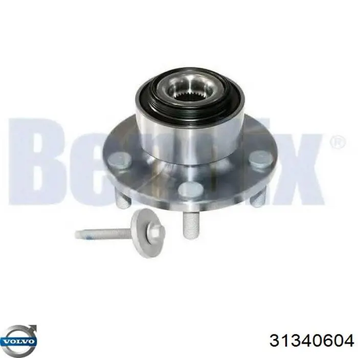 Купить 31340604 Volvo Ступица переднего колеса