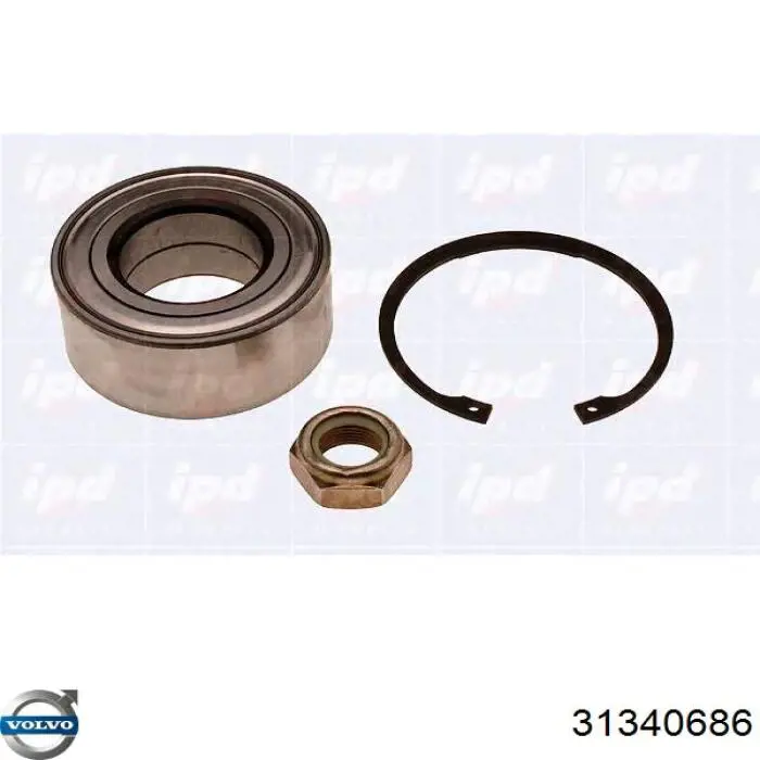 Купить 31340686 Volvo Задняя шпиндель