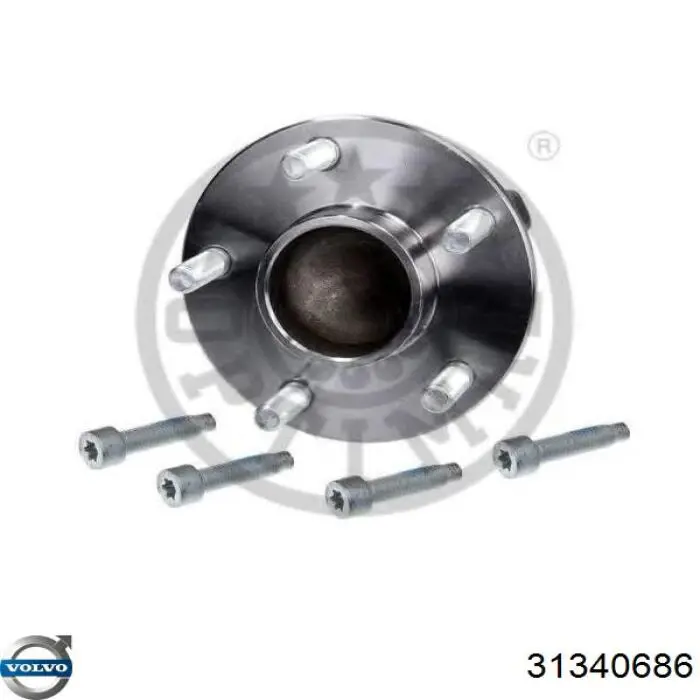 Ступицы задних колес Volvo 31340686 цена, от 59.50 USD