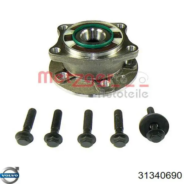 Ступицы задних колес Volvo 31340690 цена, от 82.55 USD