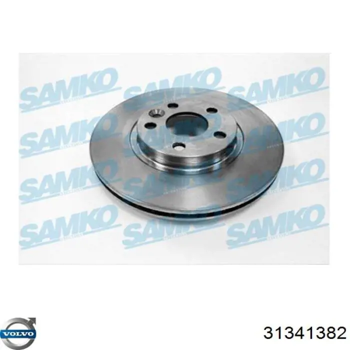 Передний тормозной диск Volvo 31341382