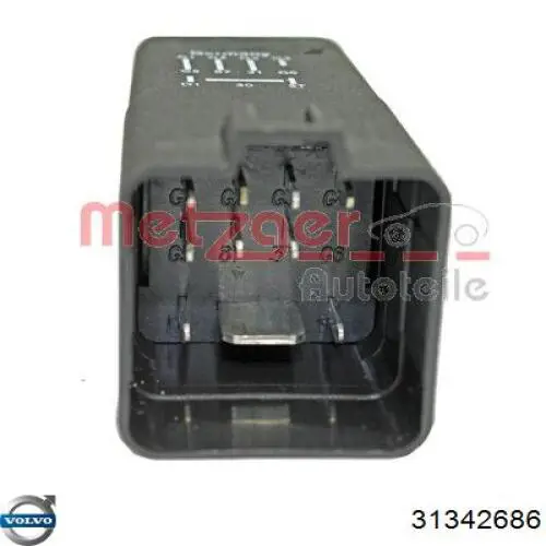 Relê das velas de incandescência 132175 Huco