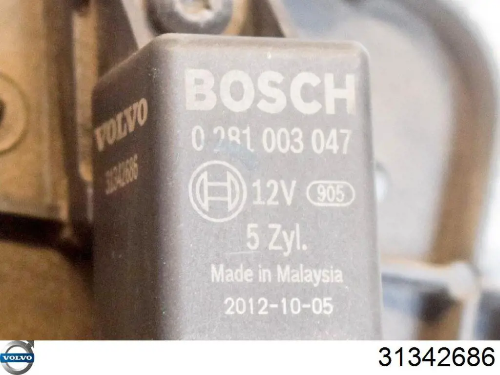 31342686 Volvo Реле свечей накала