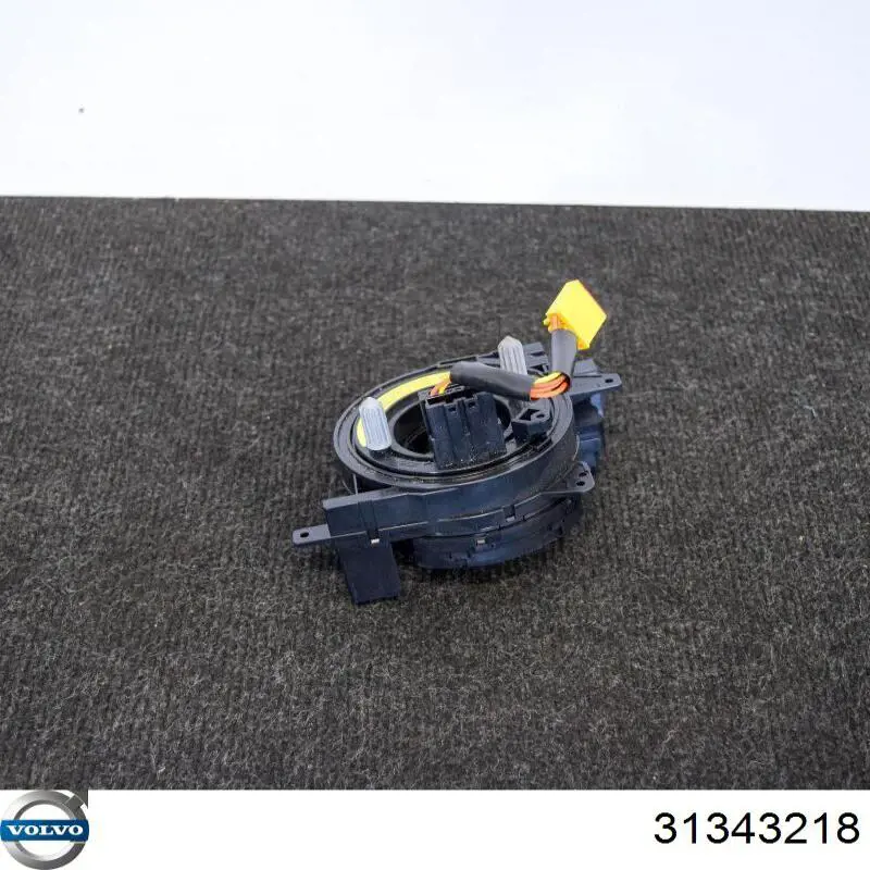 31343218 Volvo anel airbag de contato, cabo plano do volante