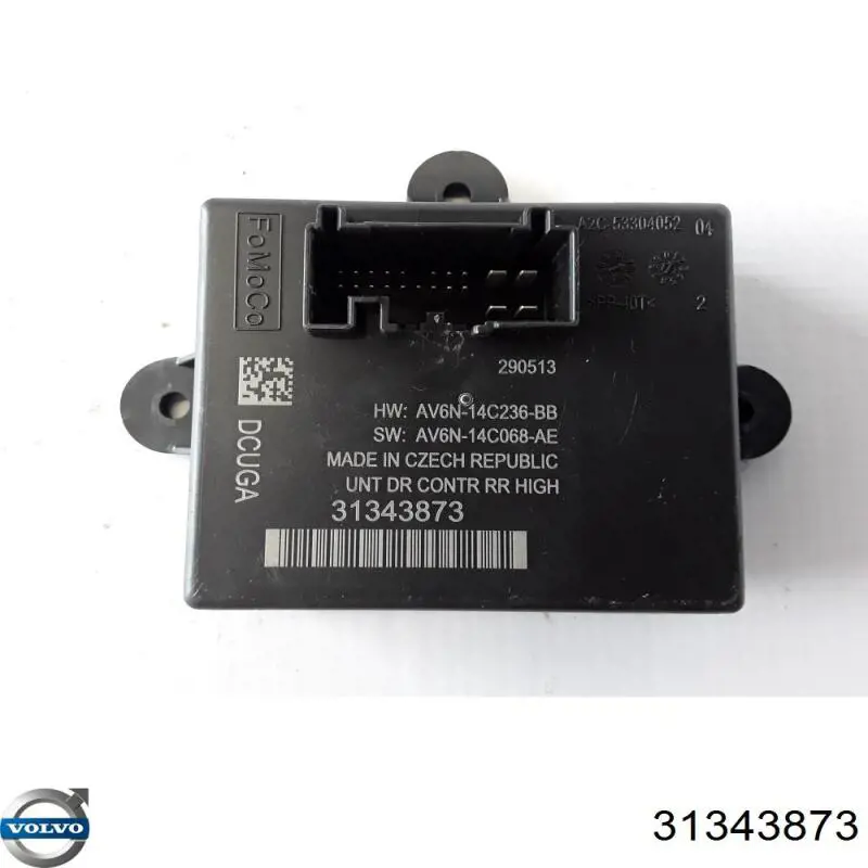 Купить 31343873 Volvo Блок комфорта задней двери