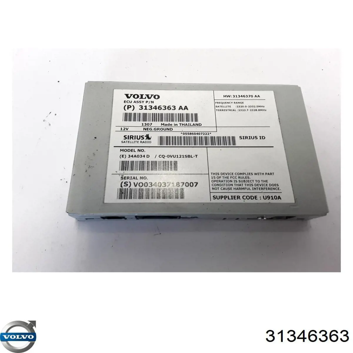 31346363 Volvo 