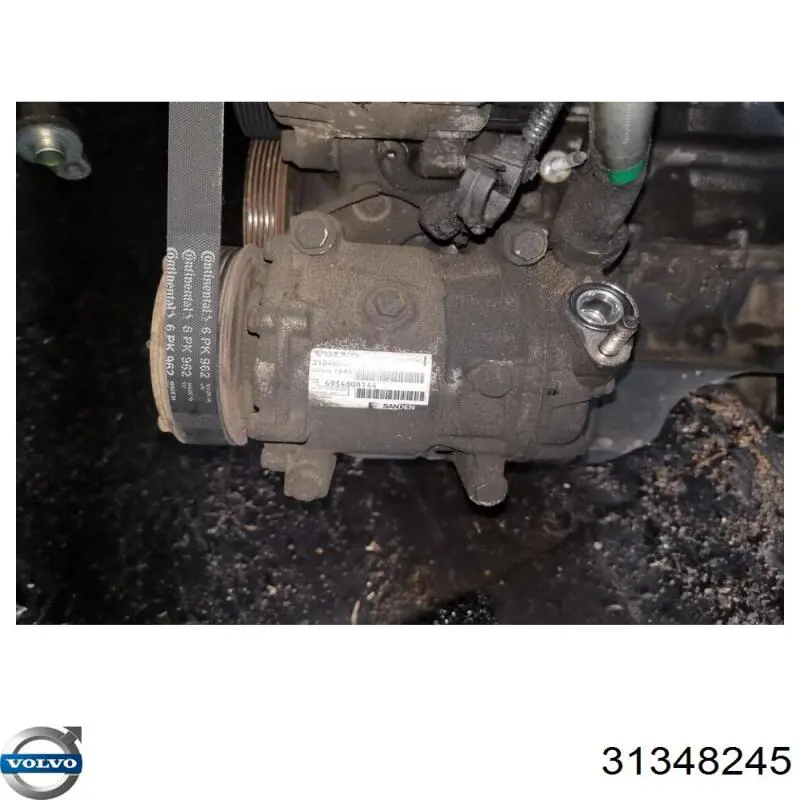 Компрессор системы кондиционирования Volvo 31348245 цена, от 201.96 USD
