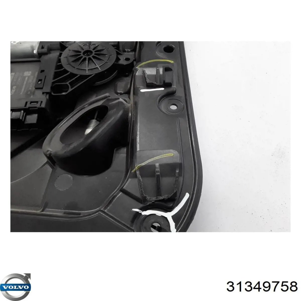 Мотор стеклоподъемника двери задней левой 31349758 Volvo