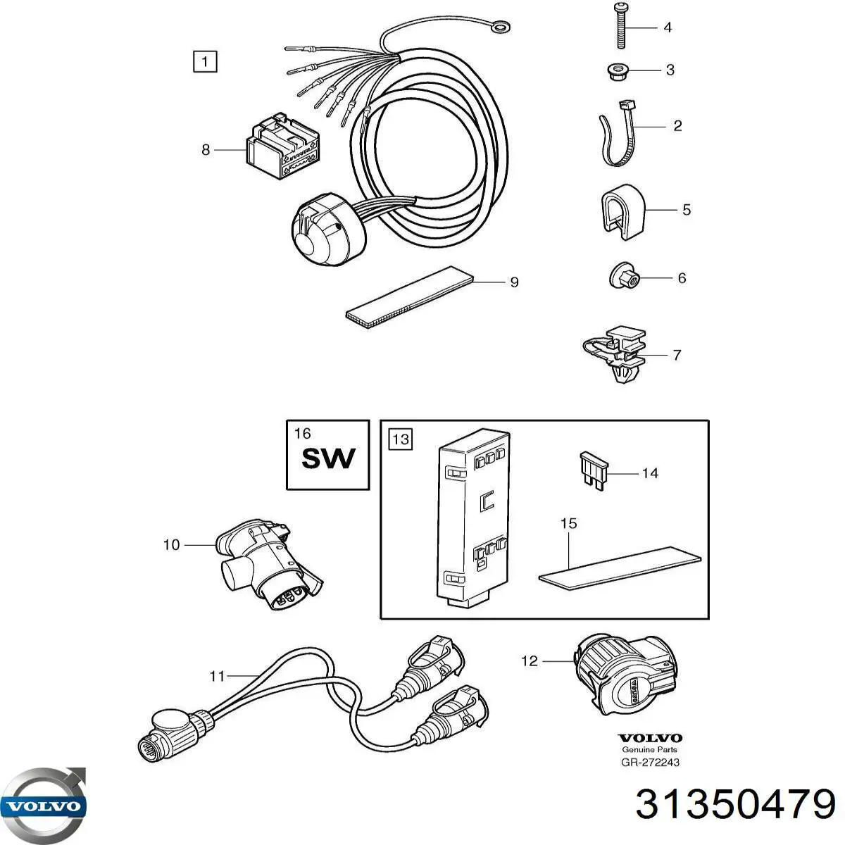 Купить 31350479 Volvo 
