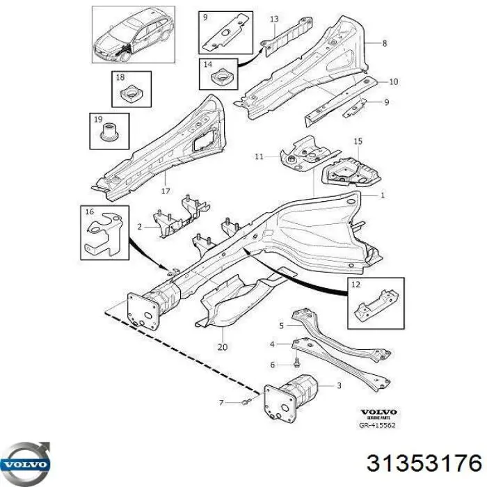 31353176 Volvo 