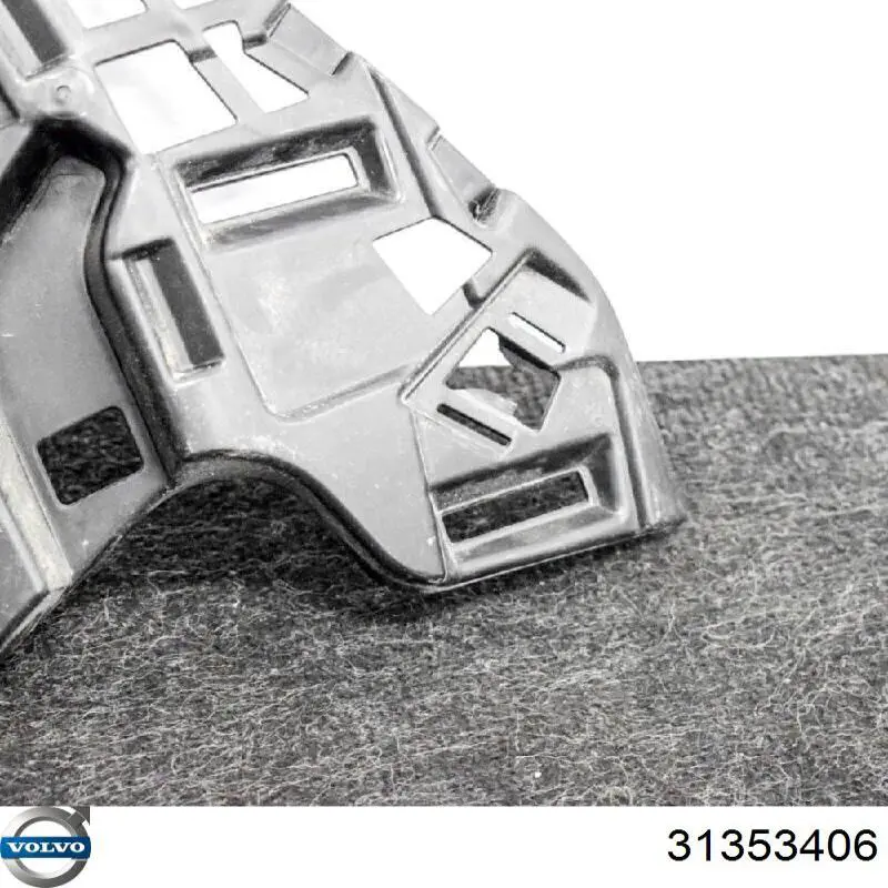 Кронштейн бампера переднего правый 31353406 Volvo
