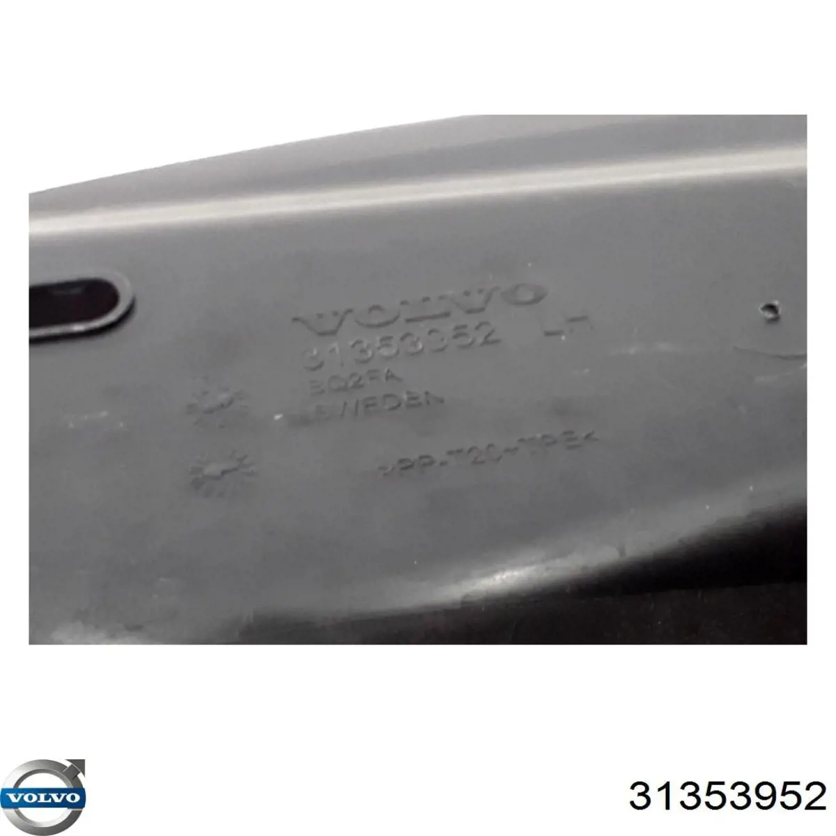 Купить 31353952 Volvo Уплотнитель крыла