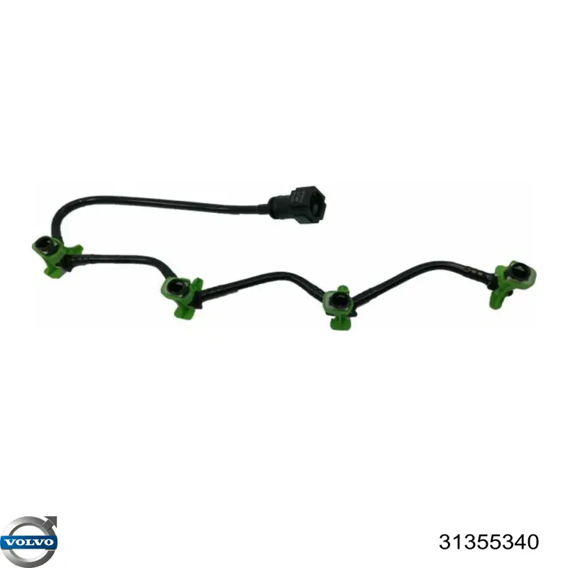 Обратная топливная трубка от форсунок Volvo 31355340