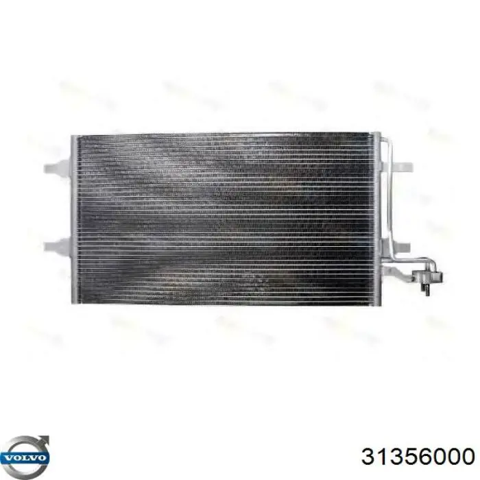 Радиатор кондиционера 31356000 Volvo