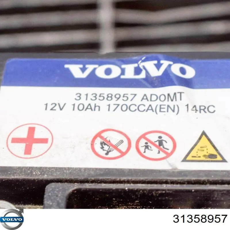 АКБ Volvo 31358957