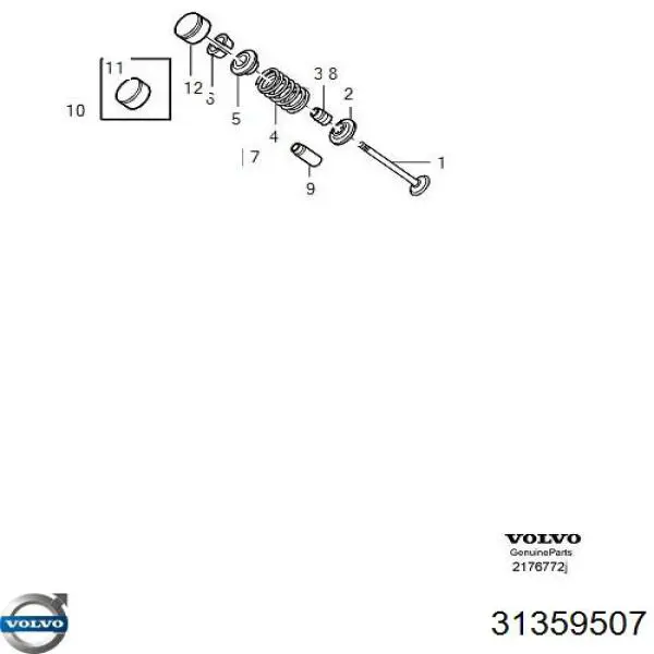  Volvo 31359507 цена, от 9.97 USD