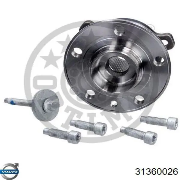 Ступицы задних колес Volvo 31360026 цена, от 72.12 USD