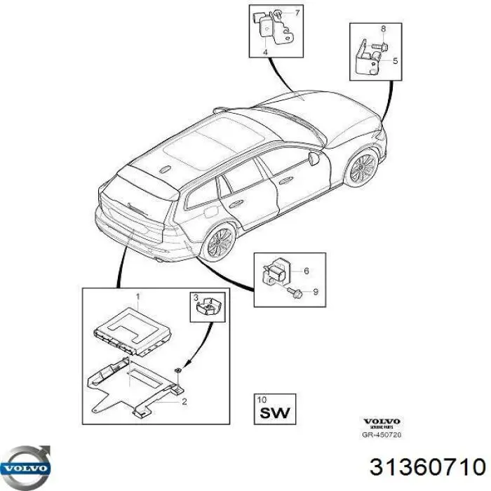  Volvo 31360710 цена, от 88.68 USD