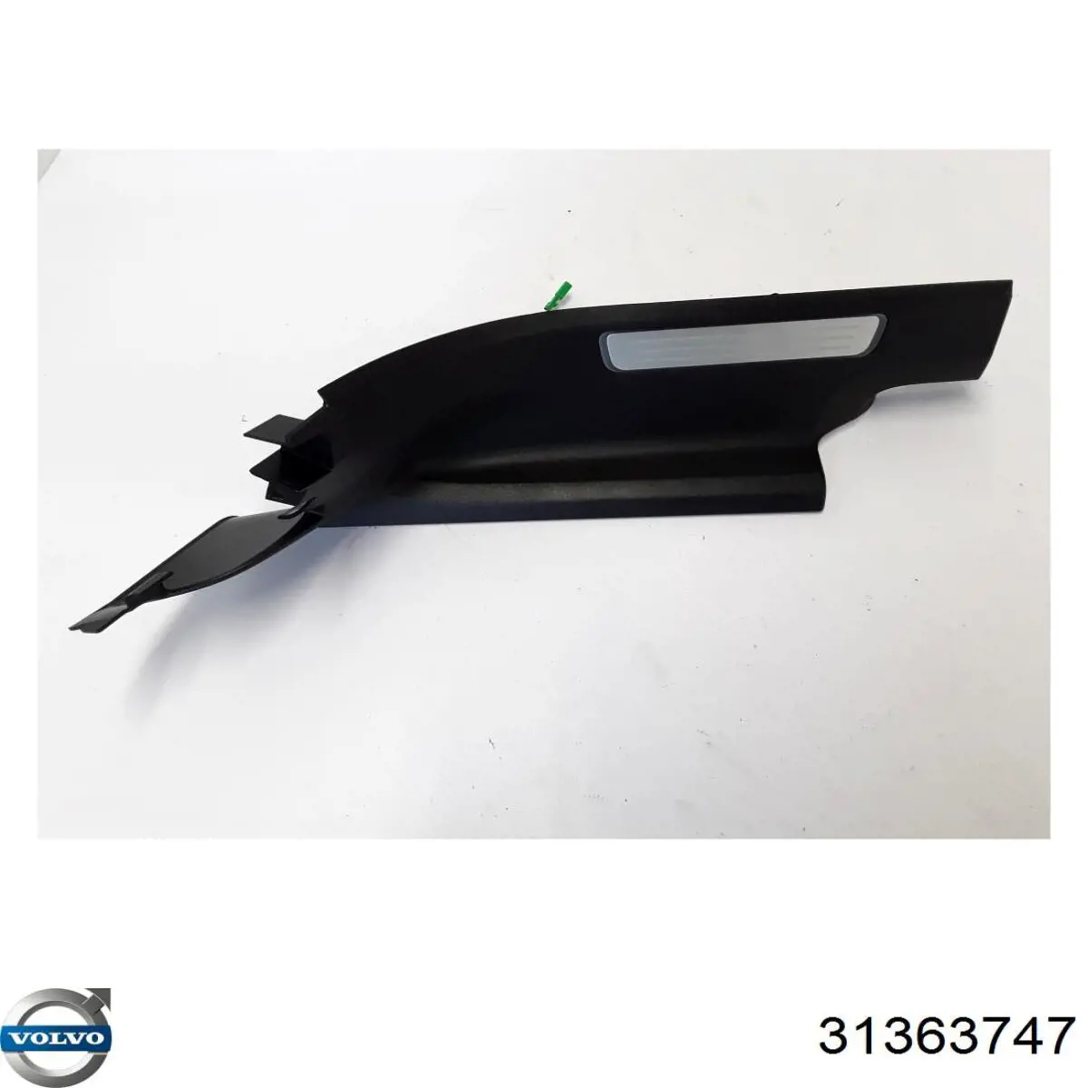 31363747 Volvo Накладка дверного порога внутренняя, задняя левая
