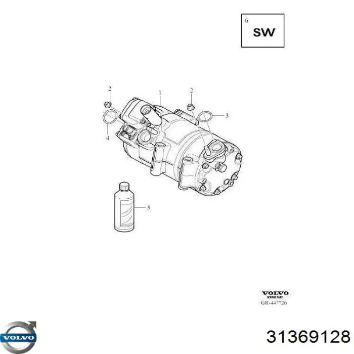 Купить 31369128 Volvo 