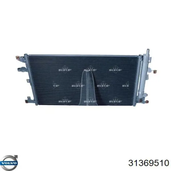 Купить 31369510 Volvo Радиатор системы охлаждения кондиционера