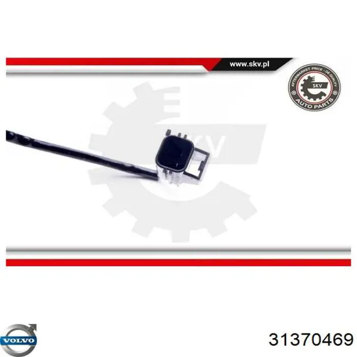 30713739 Volvo Датчик температуры отработавших газов (ОГ), перед сажевым фильтром