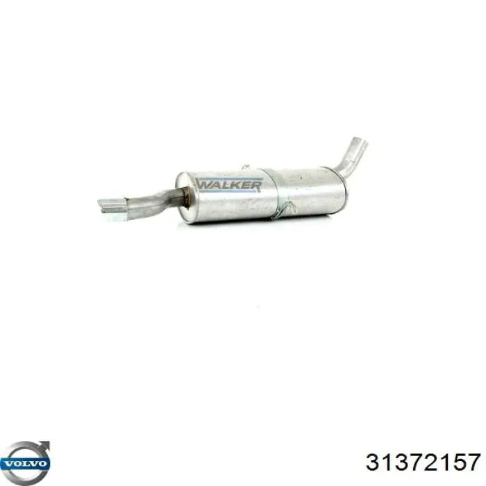 31372157 Volvo Выхлопная труба