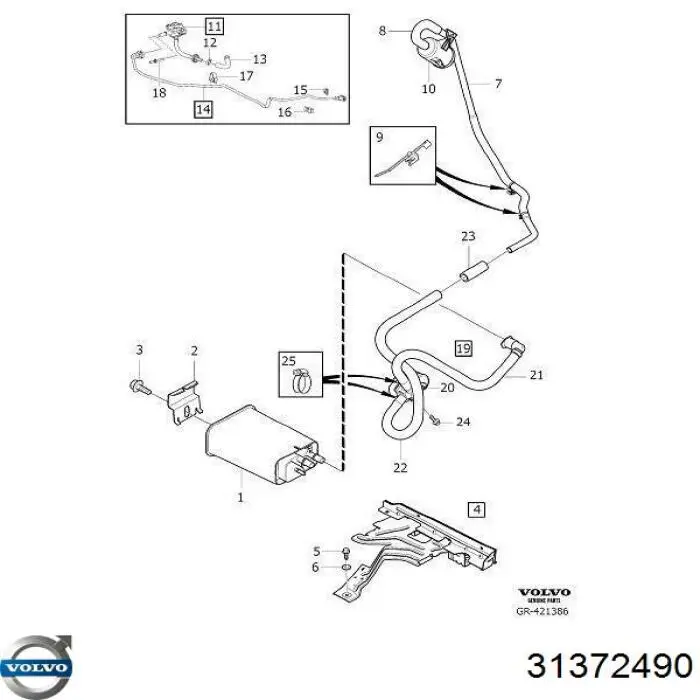 Купить 31372490 Volvo 