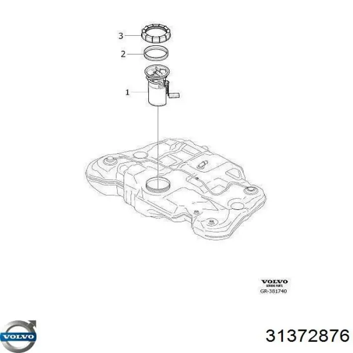  Volvo 31372876 цена, от 882.19 USD