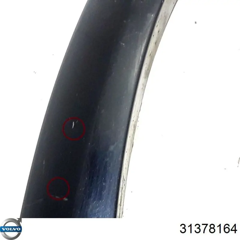 Купить 31378164 Volvo Молдинг задней арки крыла, левый