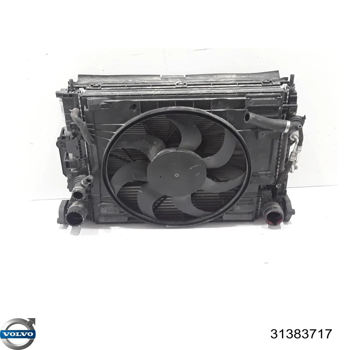 31383717 Volvo Нижний дефлектор радиатора